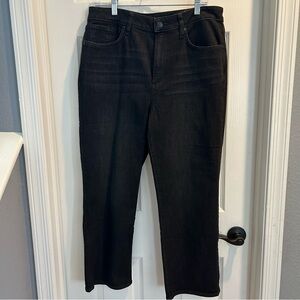 Chico’s High Rise Straight Leg Crop Jeans, Size 2